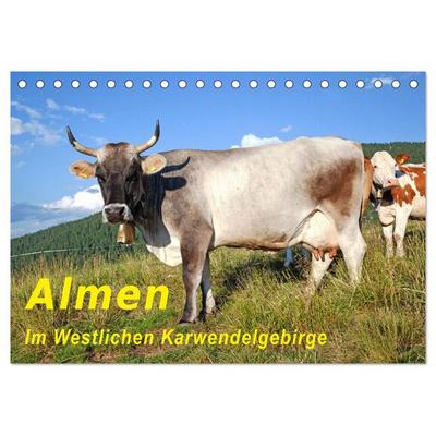 Almen im Westlichen Karwendelgebirge (Tischkalender 2026 DIN A5 quer), CALVENDO Monatskalender