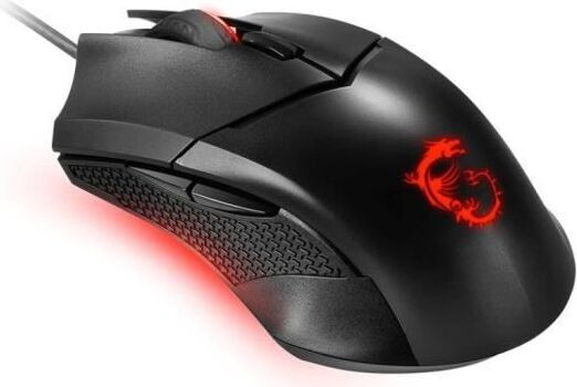 MSI Clutch GM08 Gamingmuis met verstelbaar gewicht en 10 miljoen klikken, bedraad