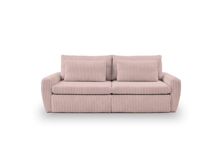 3-Sitzer-Sofa mit Schlaffunktion MEVI Rosa