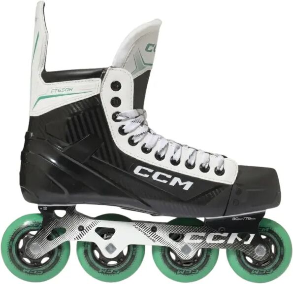 Roller Hockey Skates CCM Jetspeed FT850R (Black - 5.5)  - Black;White - Size: 5.5 UK