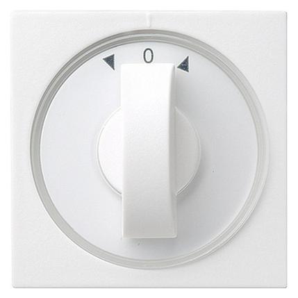Gira Abdeckung Knebel Zeit+Jal. 066603 System 55 reinweiss (066603)
