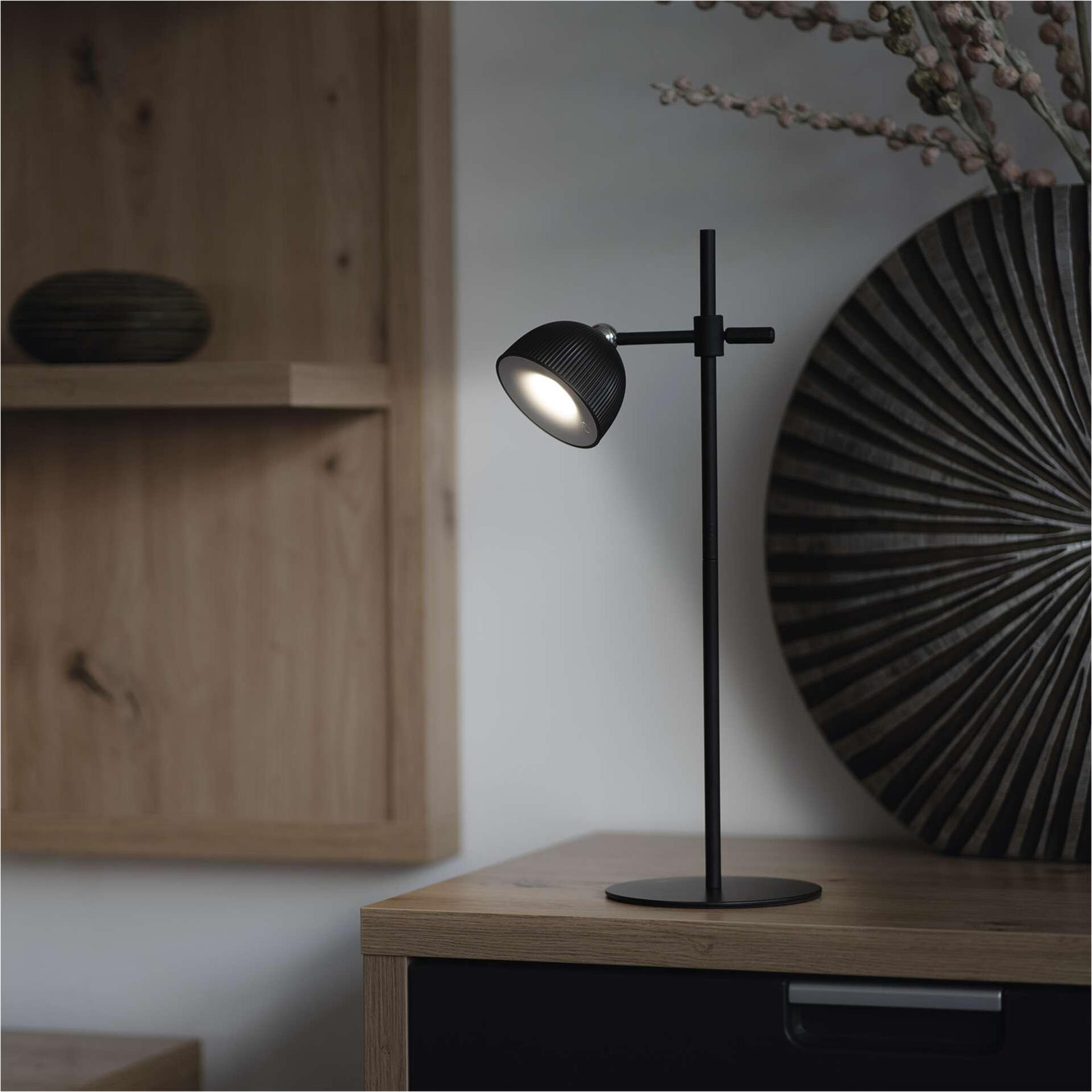 Emos SOPHIE LED oplaadbare bureaulamp 4-in-1, zwart