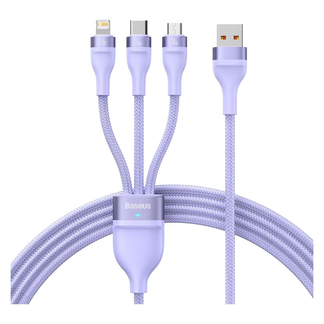 Baseus Flash Series II (1.20 m, USB 2.0, 66 W) (CASS040005)