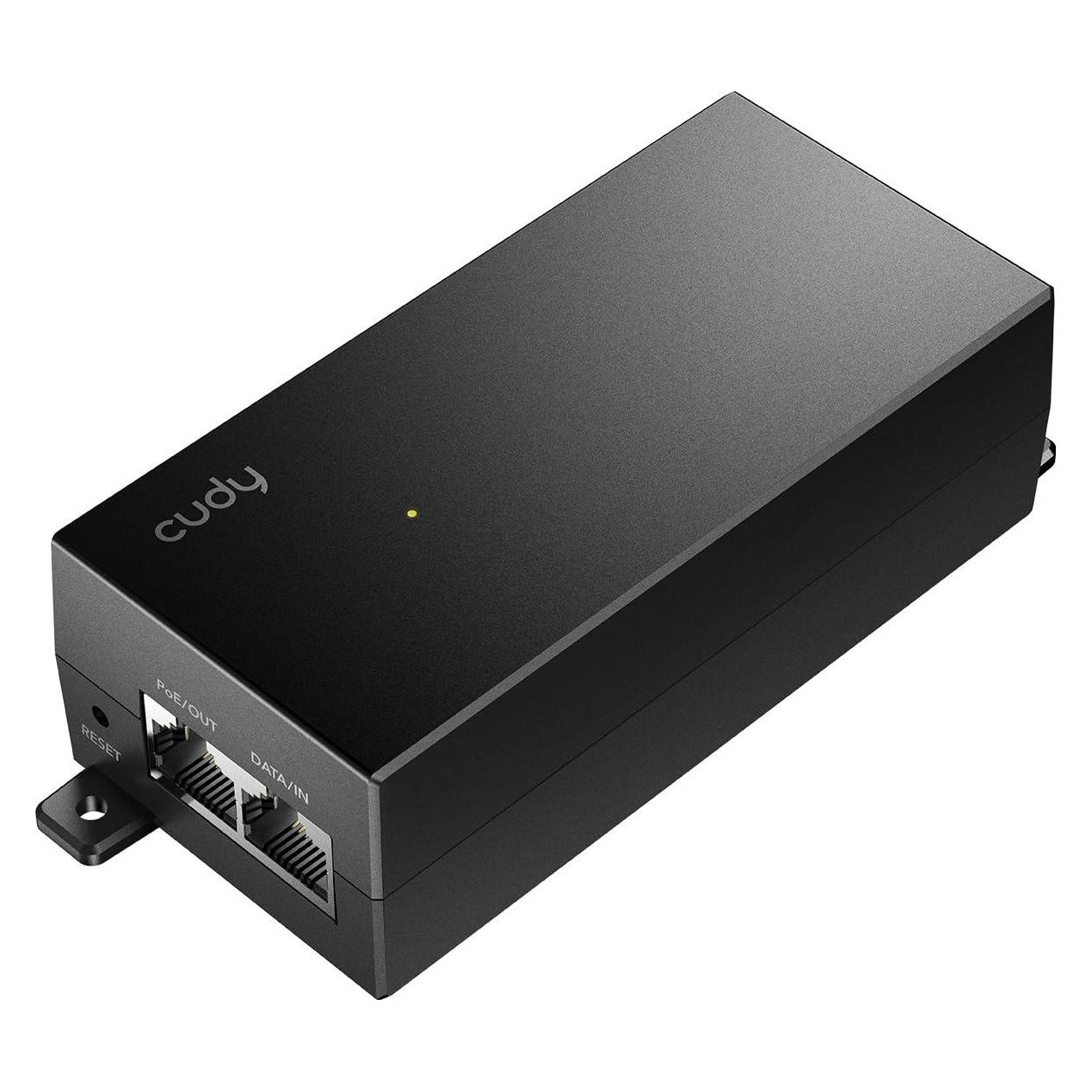 Cudy 30W 2.5 Gbps PoE+ Injector, POE200H 1.0 (802.3af (PoE), 802.3at (PoE+), 30 W) (POE200H 1.0)
