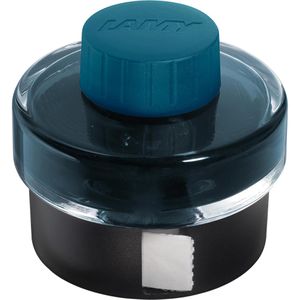 Lamy Tintenfass T52, 1240231, petrol, mit integrierter Löschpapierrolle, 50 ml