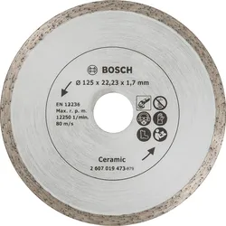 Bosch Diamanttrennscheibe für Fliesen - 2607019473