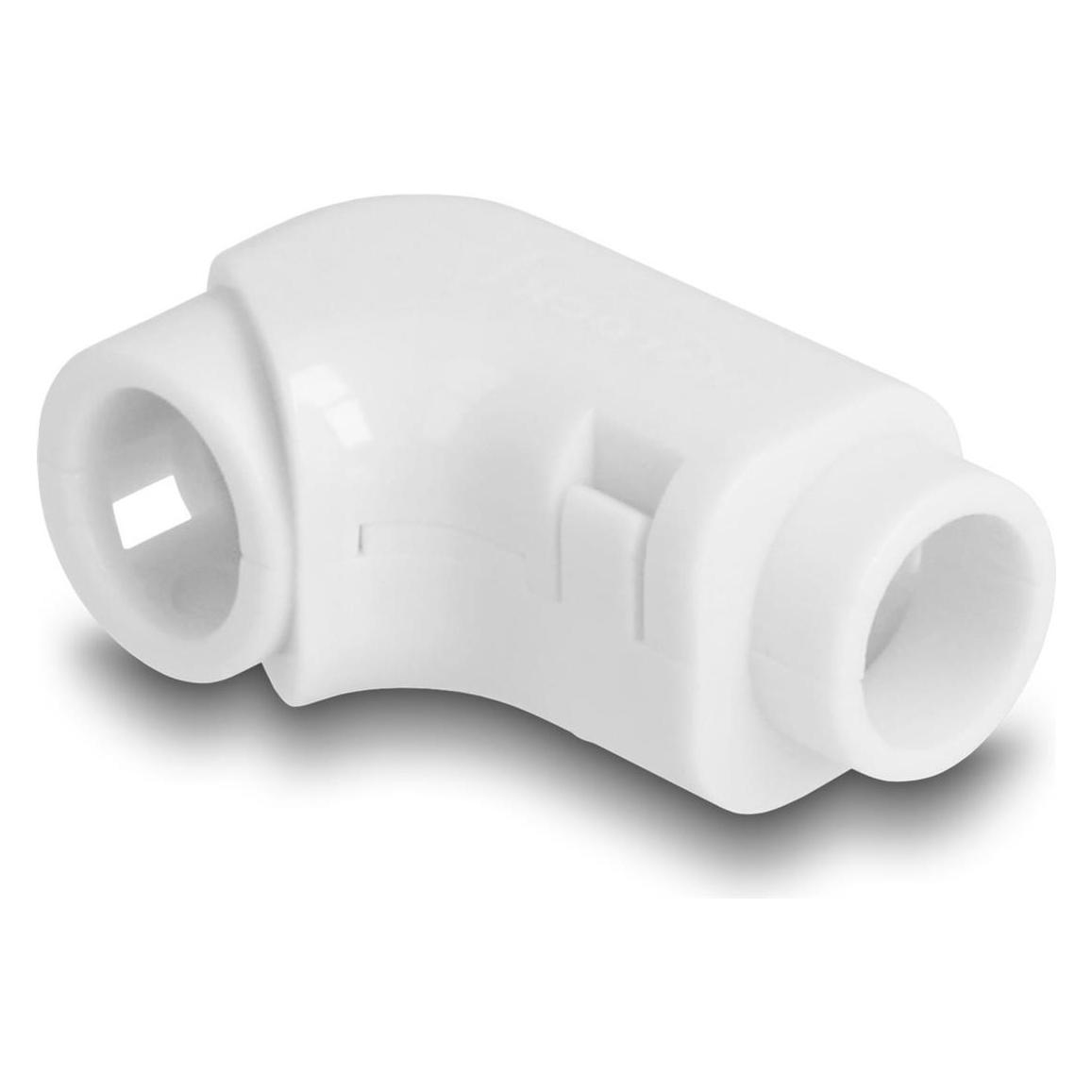 Delock Kabel Clips zum Abwinkeln 8 Stück weiss (2.57 cm) (88128)