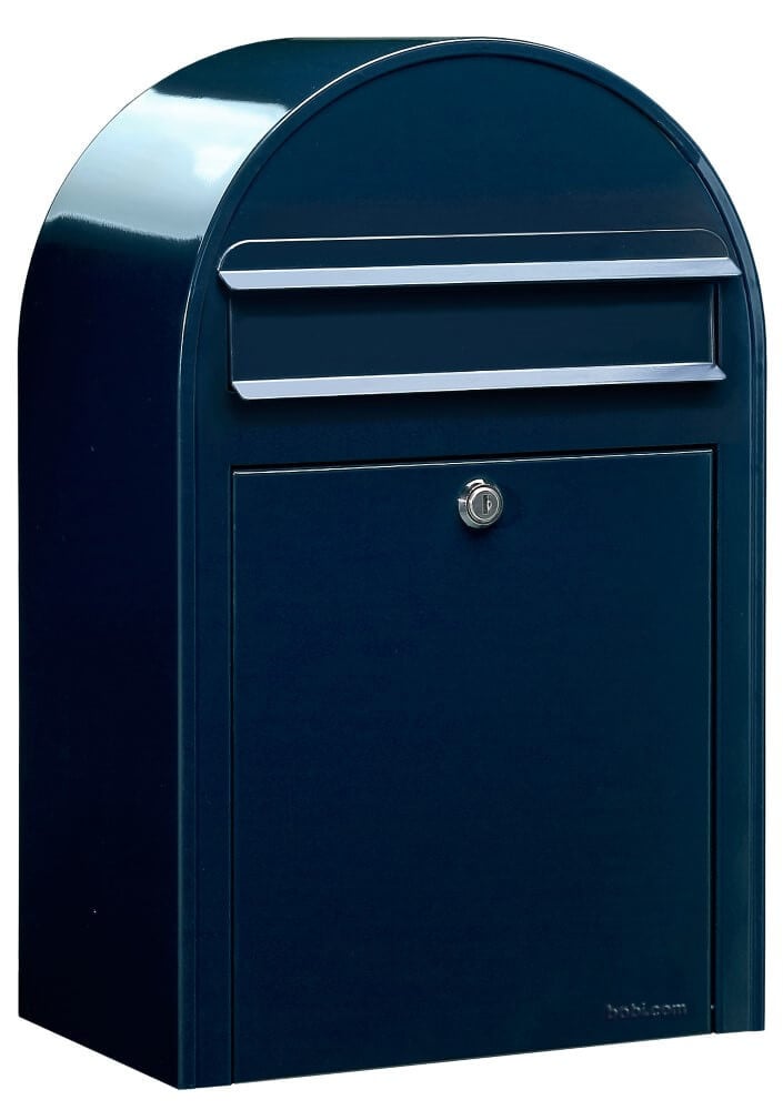 Brievenbus Classic 5004 Zwartblauw Bobi Wandmontage