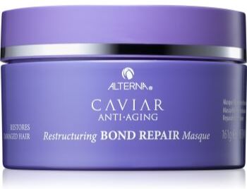Alterna Caviar Anti-Aging Restructuring Bond Repair máscara de hidratação profunda para cabelo danificado 161 g. Caviar Anti-Aging Restructuring Bond Repair
