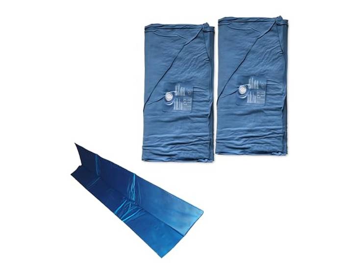 AQUA ROYAL Wasserbetten Matratzen Softside DUAL + Trennwand - Zwei Wasserkerne (beide Seiten) für 200x200 cm Wasserbett kaum Beruhigung F2