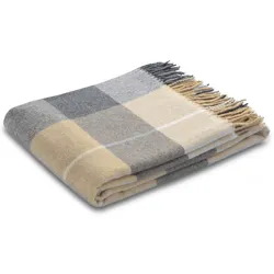 Plaid QUITO (BL 130x170 cm) - braun - BL 130x170 cm