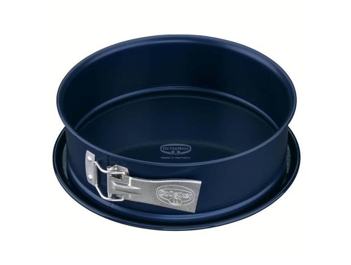 Dr.Oetker Springform Backliebe, Blau, Metall, rund, 8 cm, antihaftbeschichtet, Backen & Backzubehör, Backformen, Springformen