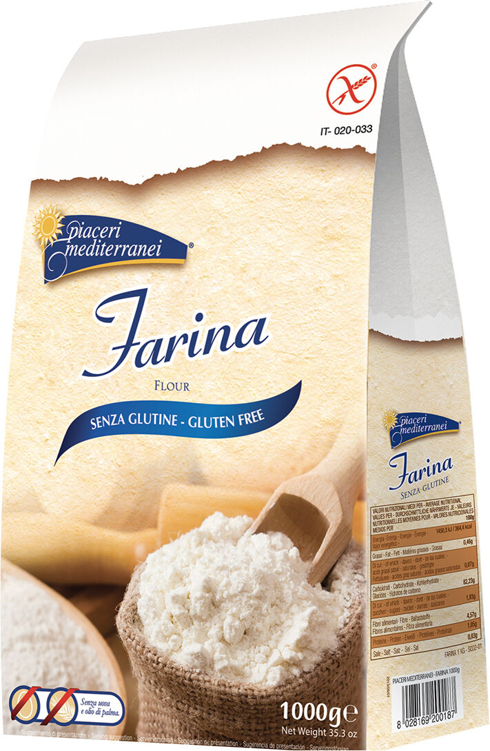 Eurospital Piaceri Med.Farina 1000g