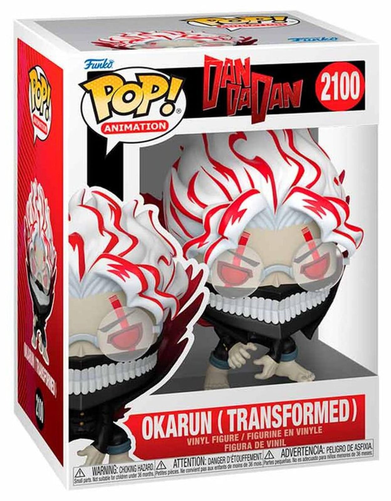 Funko POP! Dandadan Anime Vinyl Figuur Okarun Getransformeerd