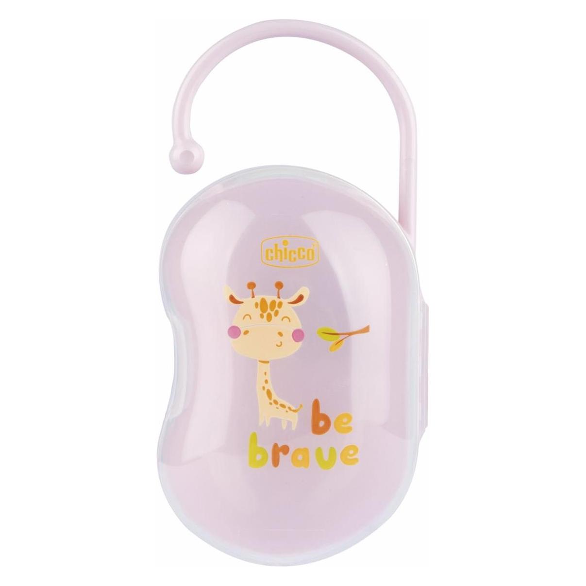 Chicco Schnuller-Box für 2 Schnuller, PINK - 0m+ (103868)