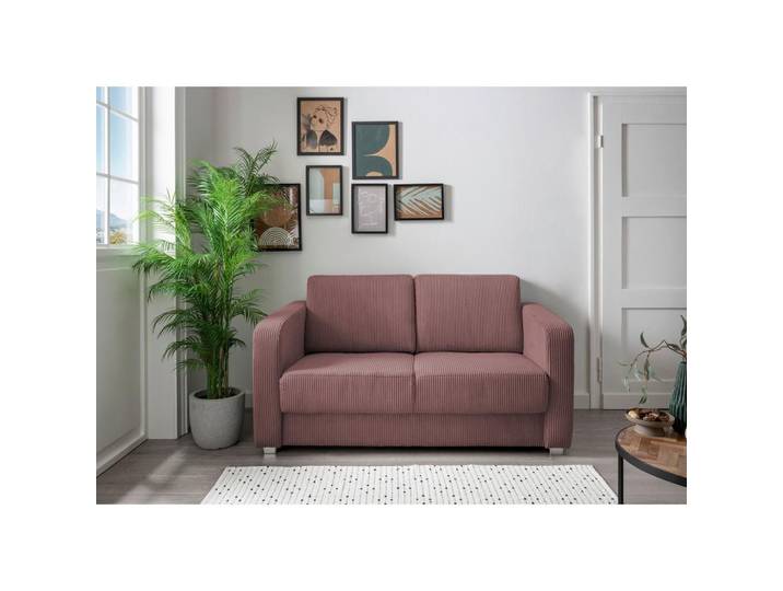 SCHLAFSOFA Mia, Koralle B: 159 cm