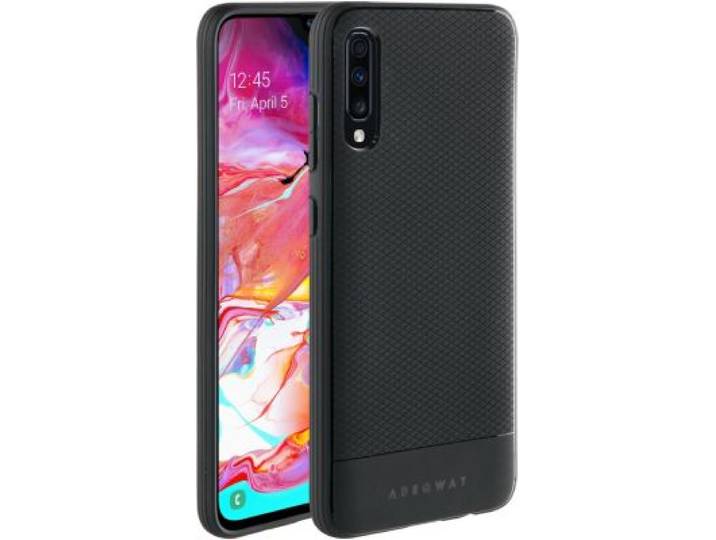 Adeqwat - Coque Samsung A70 Souple Noir