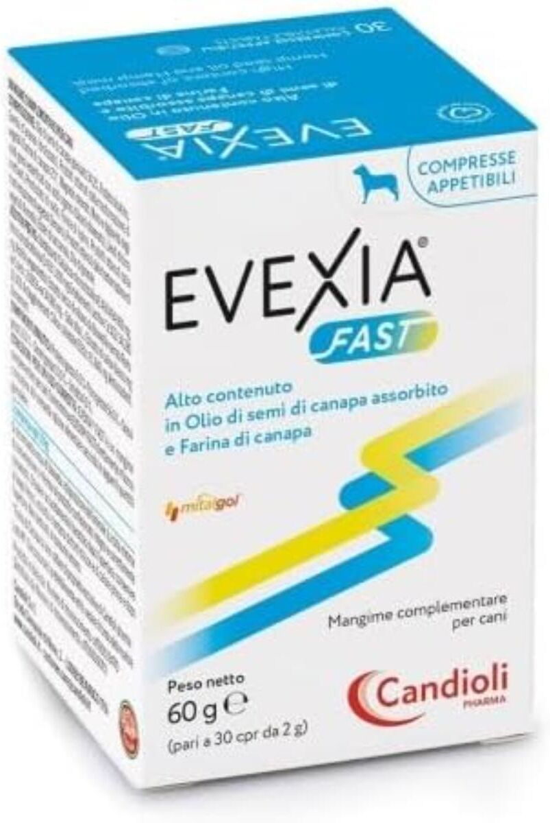 Candioli Evexia Fast Mangime Complementare per Cani 30CP