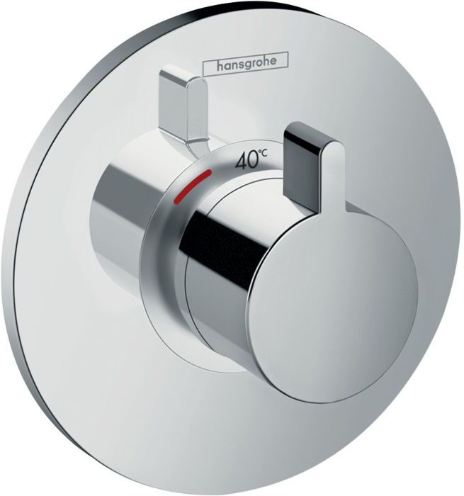 Hansgrohe Ecostat S Highflow Thermostat 15756000 Unterputz Thermostat, chrom