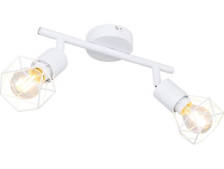 GLOBO 54802W-2, Weiß, Metall, IP20, I, E14, LED