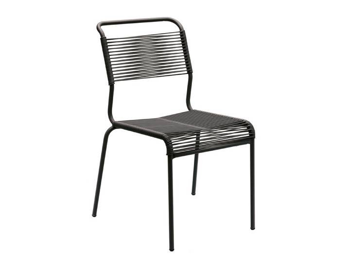 Spaghetti-Stuhl Säntis Schaffner AG grau, Designer Schaffner, 56x85x60 cm