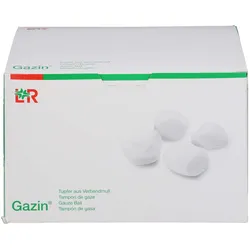 Lohmann & Rauscher, Verbandsmaterial, Gazin Tupfer steril ohne R.K.F.aus Verbandmull, 100 St TUP