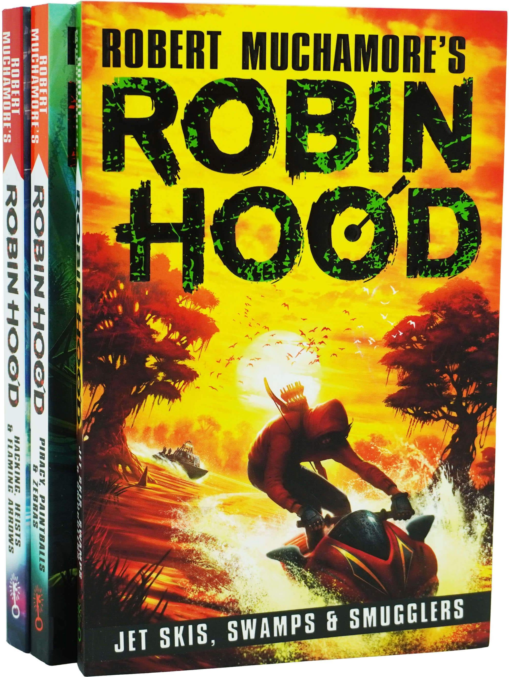 Robin Hood Series by Robert Muchamore 3 Books Collection Set - Ages 9-14 - Paperback Hot Key Books