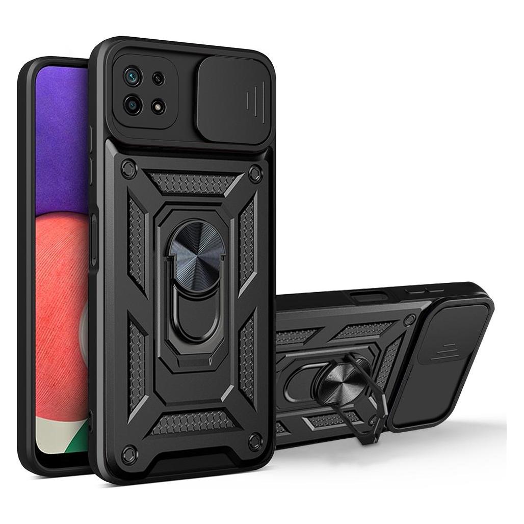 OEM Defender Slide Tasche für Samsung Galaxy A22 5G schwarz (Samsung Galaxy A22 5G) (46479333)
