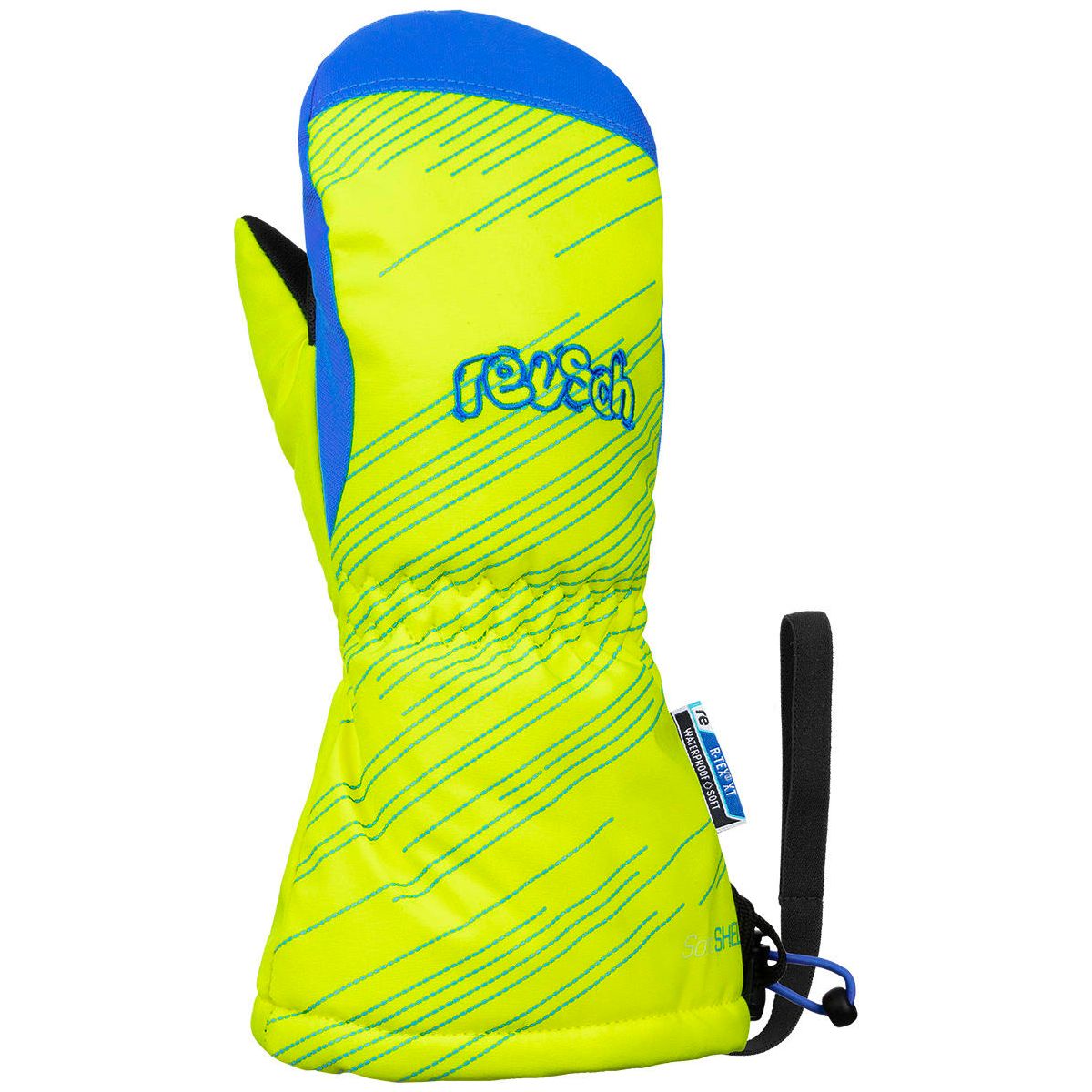 Reusch Maxi R-tex XT Mitten neon yellow/brilliant blu (2208) I 4985515-2208-I