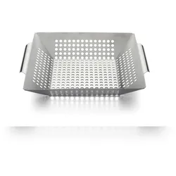 Gravidus Grillkorb Gemüsekorb 26 x 21,5 x 7 cm Edelstahl