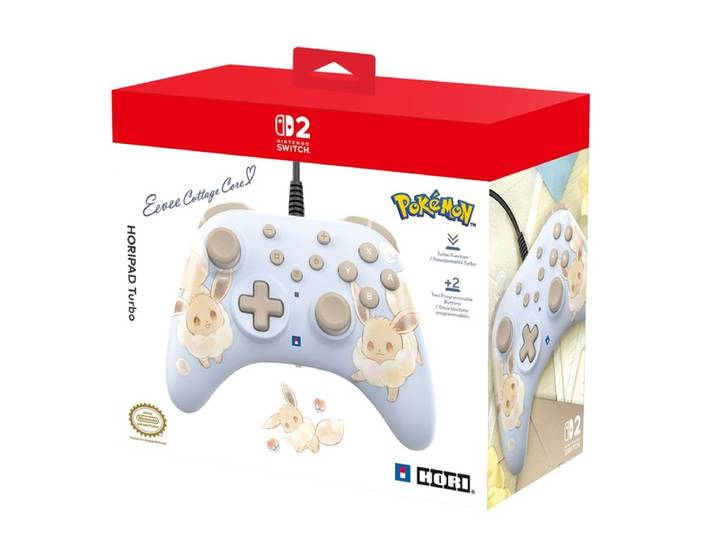 HORI Manette filaire HORIPAD (Evoli) pour Nintendo Switch 2 (NINTENDO SWITCH 2)