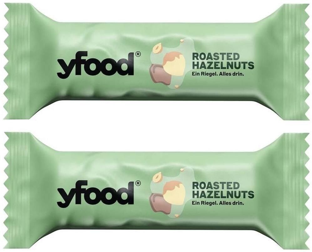 YFood Riegel Hazelnut & Chocolate 12x60 g 2x 2x12x60