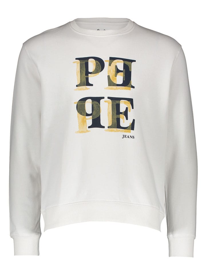 Pepe Jeans Sweatshirt in Weiß - S