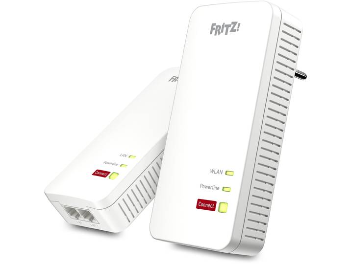 AVM FRITZ!Powerline 1240 AX - Powerline Set - Gigabit Powerline 1200 Mbps - WiFi 6