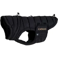 Catago FIR-Tech puffer hundedaekken Sort 80 cm, Hundemantel