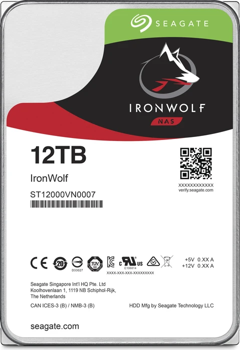 Seagate IronWolf 12 TB CMR