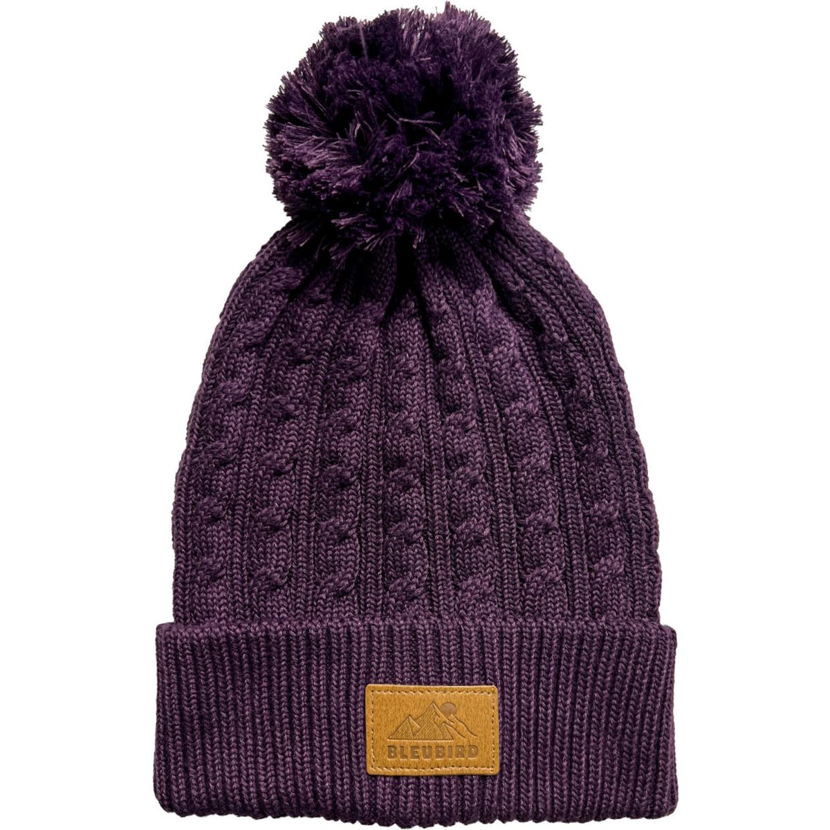 Bleubird Bobble Beanie (rpet) - Berry berry ONE SIZE RRPET-BOBBLE-BERRY