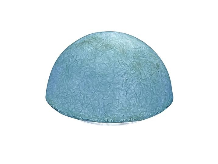 IN-ES.ARTDESIGN lampe de table BUTTON T (Bleu - Nebulite)