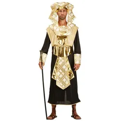 Pharao-Kostüm "Amenophis" für Herren, gold/schwarz