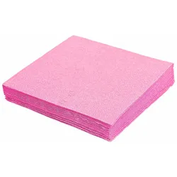 VEPATIM 80x Servietten 33 x 33 cm 1/4 -Falz 3-lagig rosa