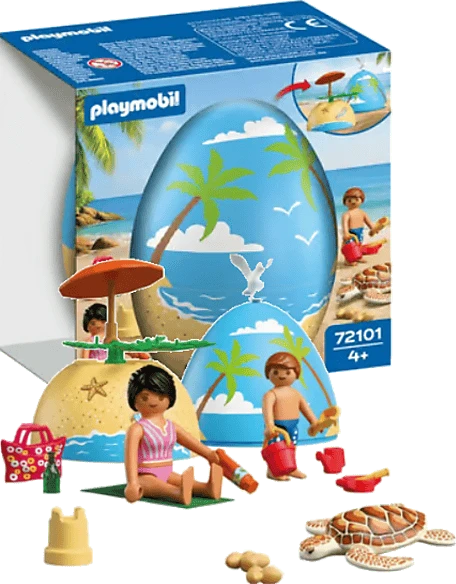 Playmobil 72101 Play Egg: Strandurlaub