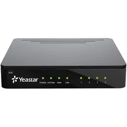 Tiptel Yeastar S20, Telefon, Schwarz