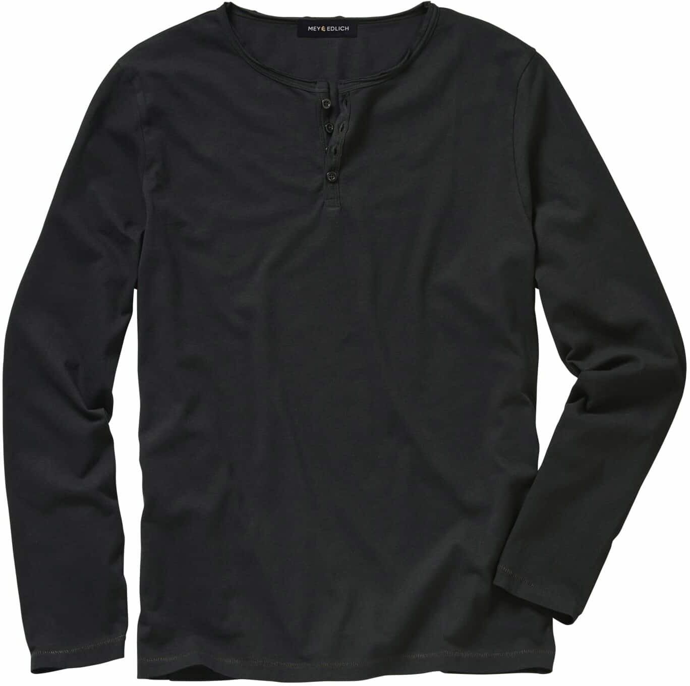 Mey & Edlich Ausdauer-Henley Schwarz 56