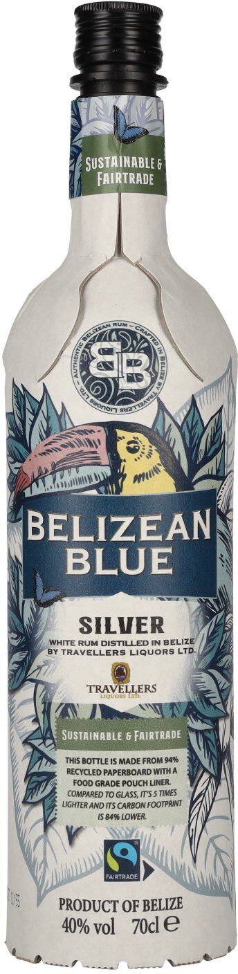 Belizean Blue SILVER Rum 40% Vol. 0,7l