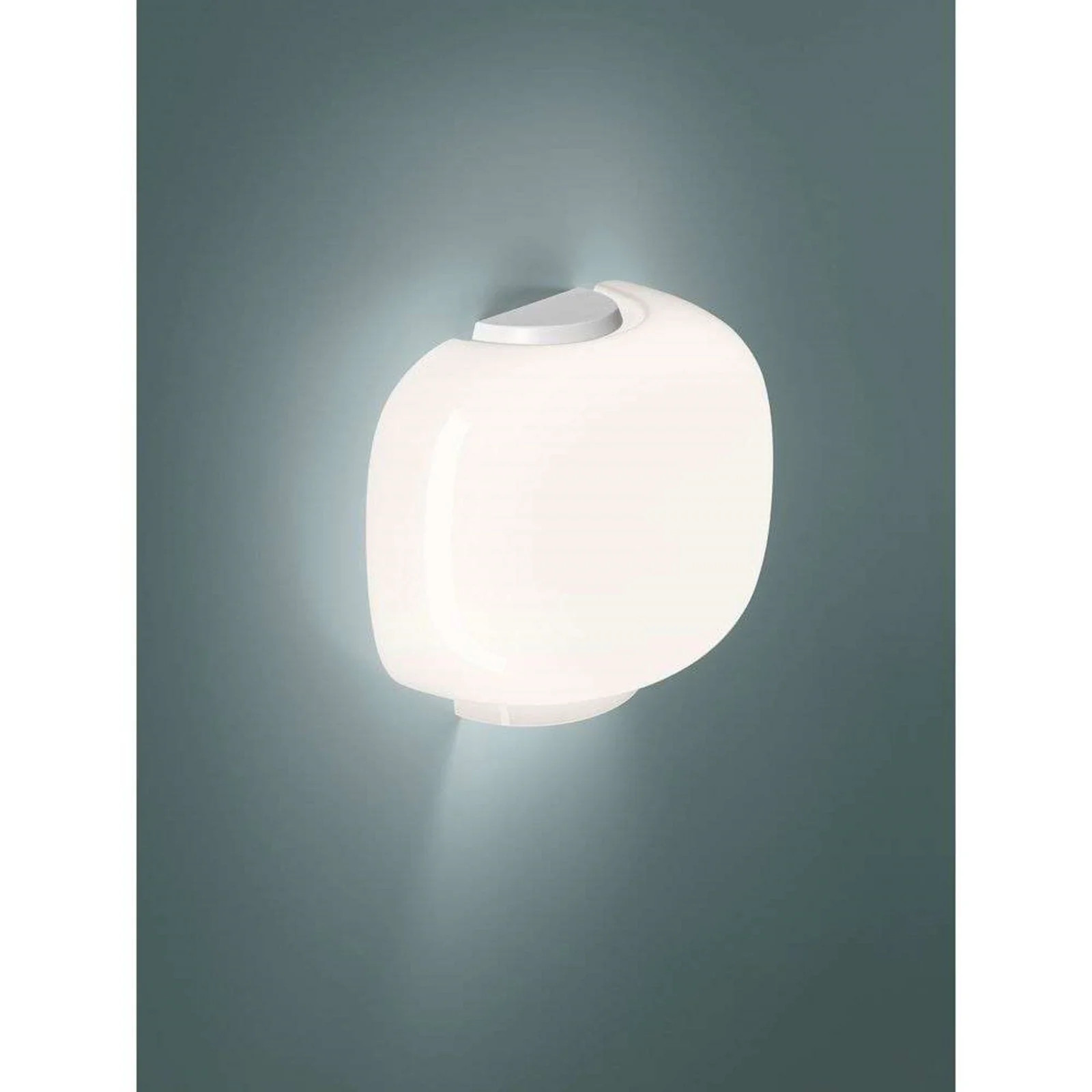 Foscarini Chouchin 3 Wandlamp - Wit/Wit - Glas