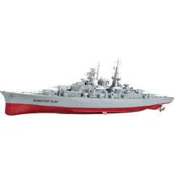 Cartronic RC Schiffe 2.4 GHz Seamaster Schlachtschiff