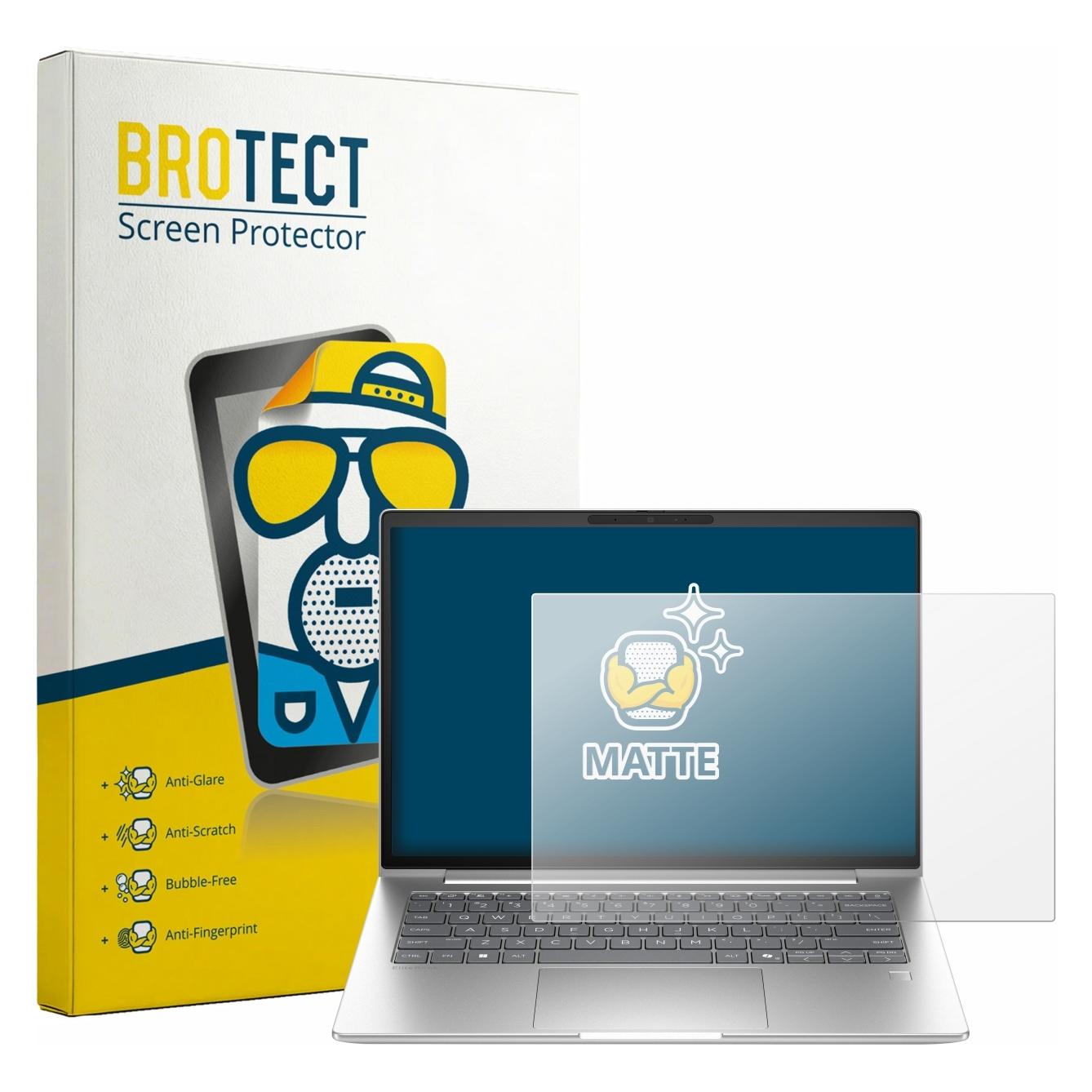 Brotect Entspiegelungsfolie für HP EliteBook 6 G2i 14" Displayschutz Displayschutzfolie Folie Matt (14", 16:10) (1964483)