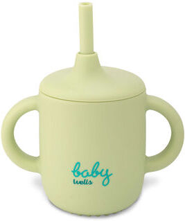 Baby Wells Copo com Palhinha Silicone 1 un