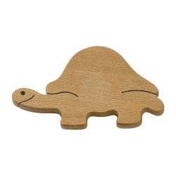 Bethel proWerk Magnetpin - Schildkröte - Massivholz - 6 cm 258588