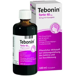 Tebonin forte 40 mg 100 ml